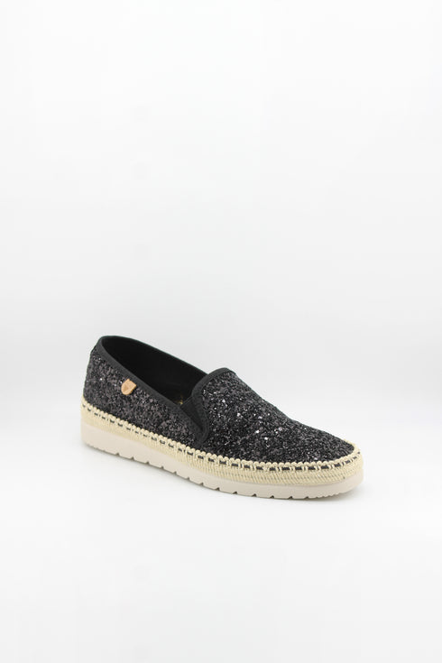 Verbenas Glitter Espadrille Slip-On Shoes